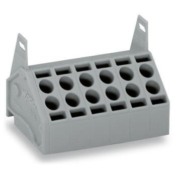  Barr borne CI 2c 5mm 3 p gris 