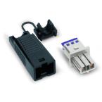  Connecteur femelle 2 pôles Cod 