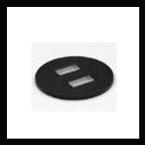  Dock encastrable rond 2 x USB 