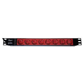  PDU 19'' - 8 prises rouges 