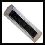  Multiprise motoris�e 3PC 2RJ45 