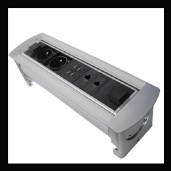  Multiprise motoris�e 2PC 2RJ45 